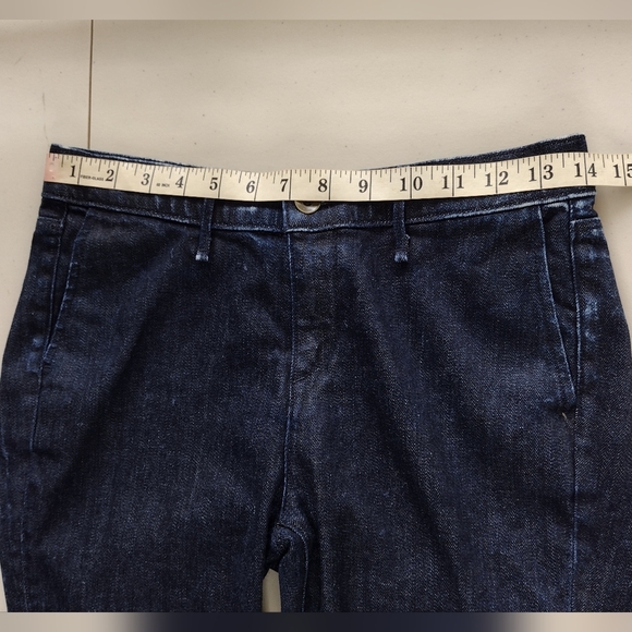 Rag & Bone Women's Distressed Ice Blue Denim Mid Rise Skinny Jeans Size 24 - Picture 11 of 13